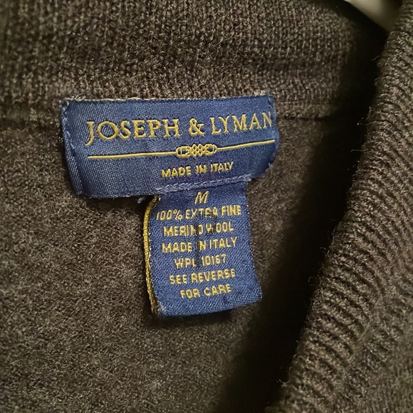 Joseph & Lyman Italian 100% Extra Fine Merino Wool Women’s Sweater Size M - Picture 4 of 6